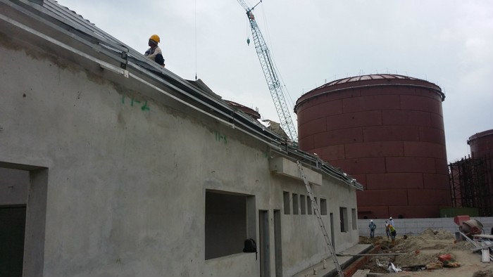 Pump Shed Steel Work (Lapis Project)